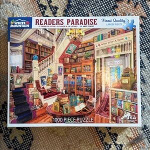 White Mountain Readers Paradise Puzzle 1000 Pieces